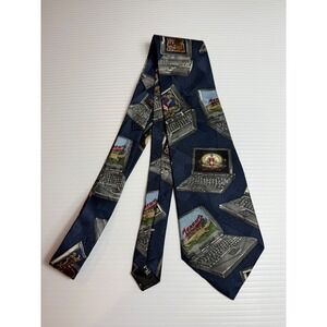 Vintage‎ Tabasco Laptop Silk Tie Novelty Made in USA